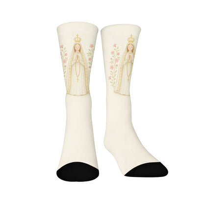 Jesus Quarter Socks - Beige(1 Pair) - EU37-44(US4-10) - image 8