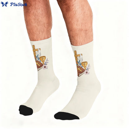 Cross Pigeon Quarter Socks - image 3