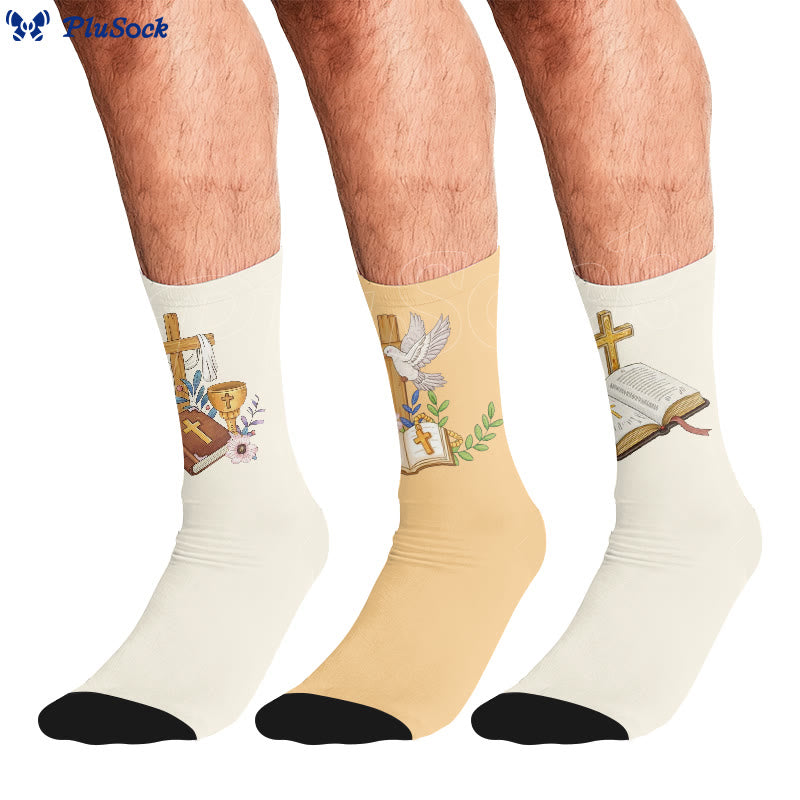 Cross Pigeon Quarter Socks - image 0