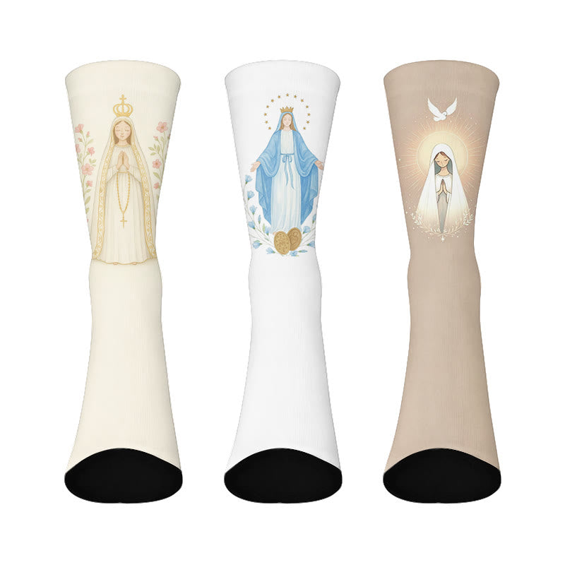 Jesus Quarter Socks - Multicolor - EU37-44(US4-10) - image 1