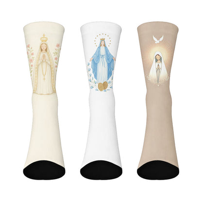 Jesus Quarter Socks - Multicolor - EU37-44(US4-10) - image 1