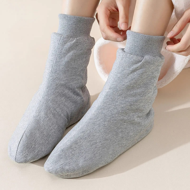 Pure Cotton Skin Friendly Sleep Socks - Elastic Cuff - EU45-46(US11-12) - image 16