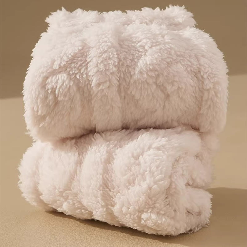 Keep Warm Coral Fleece Sleep Socks(3 Pairs) - image 13