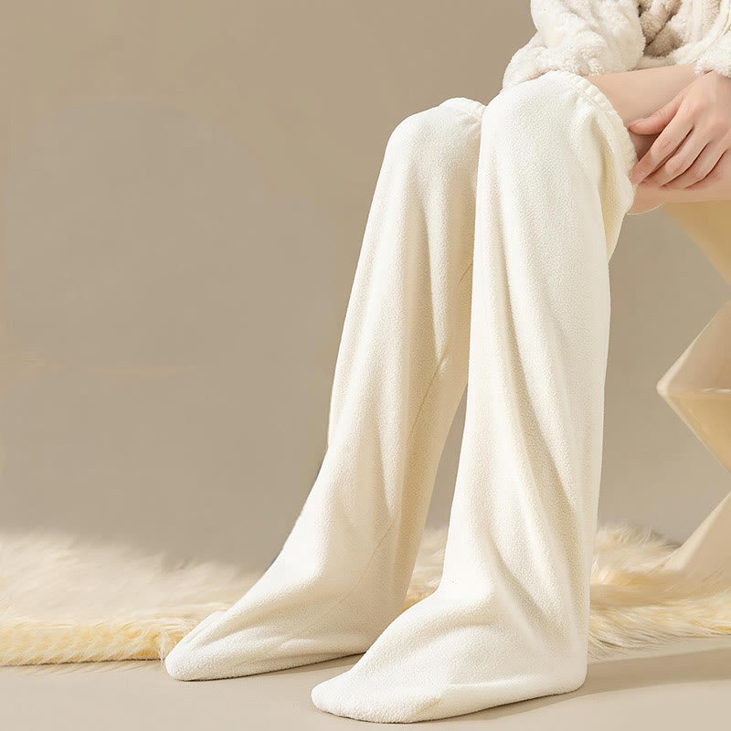 Plush Loop Knee High Sleep Socks - image 2