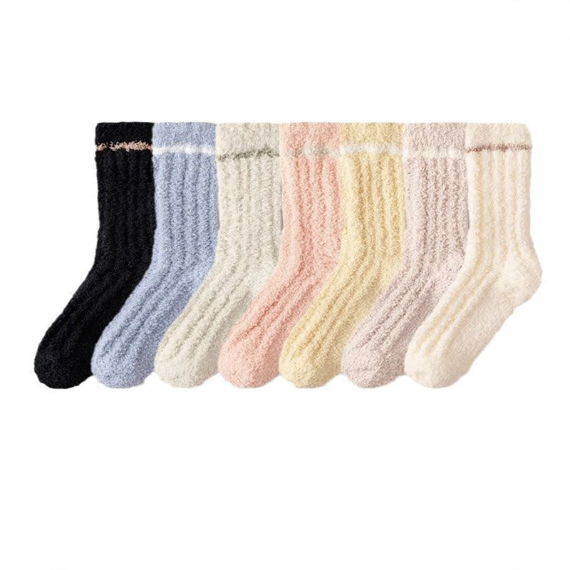 Soft Gentle Feel Sleep Socks(4 Pairs) - image 10