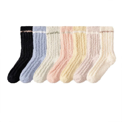 Soft Gentle Feel Sleep Socks(4 Pairs) - image 10
