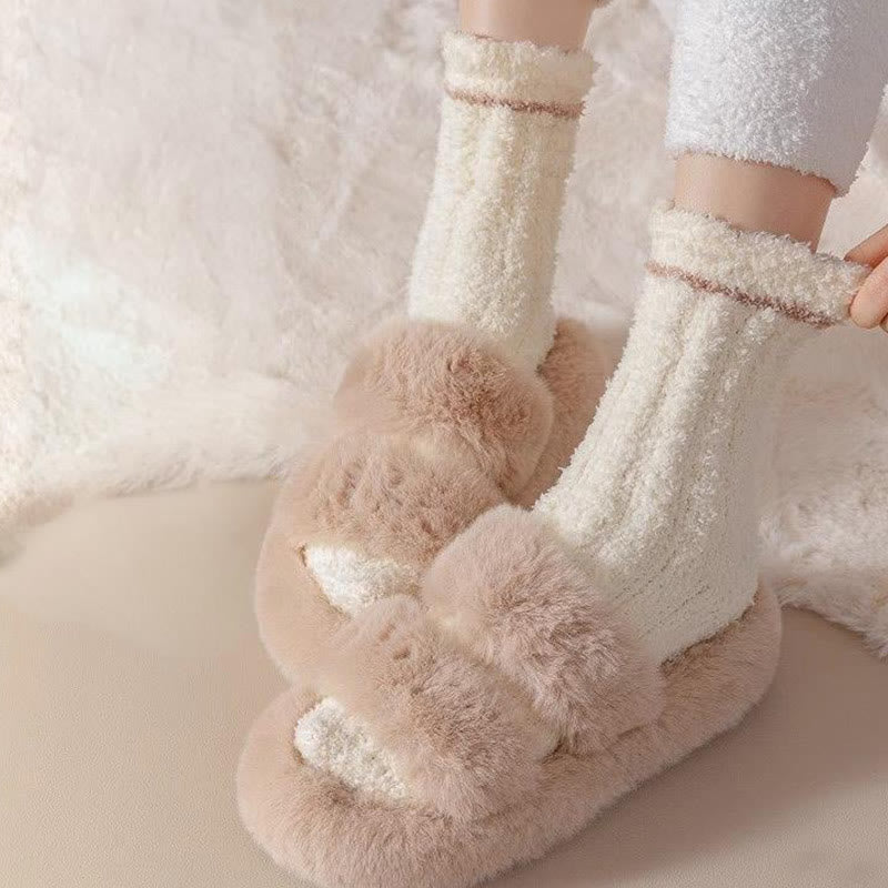 Soft Gentle Feel Sleep Socks(4 Pairs) - image 8