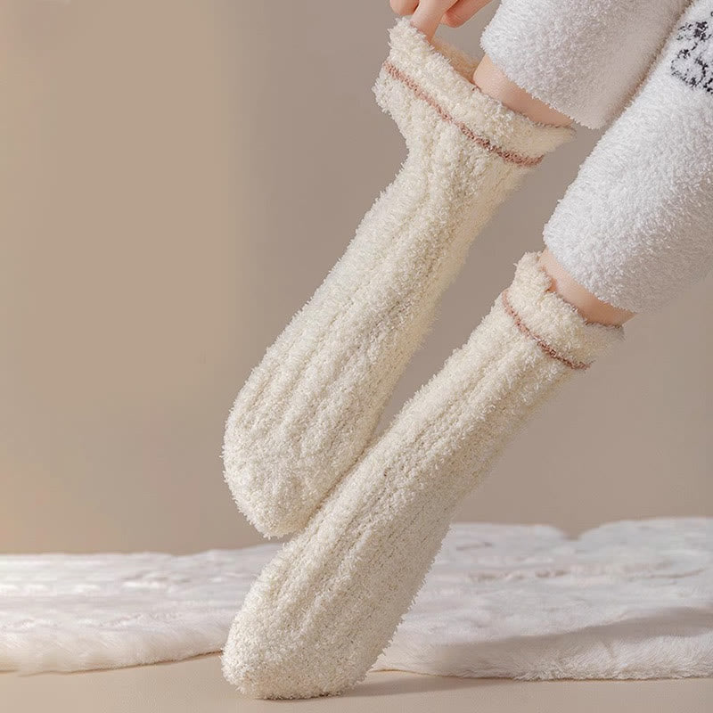 Soft Gentle Feel Sleep Socks(4 Pairs) - image 6