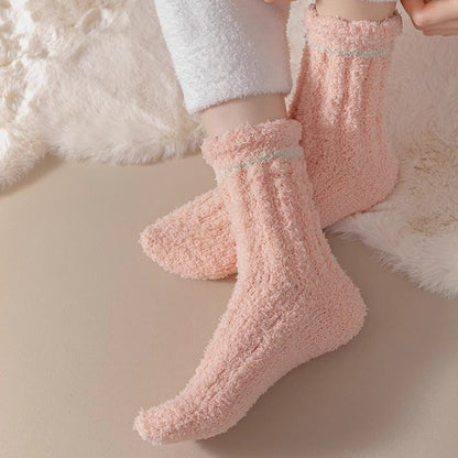 Soft Gentle Feel Sleep Socks(4 Pairs) - image 5