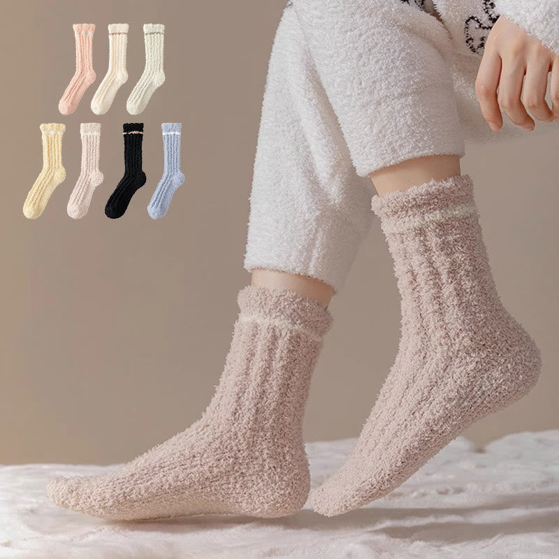 Soft Gentle Feel Sleep Socks(4 Pairs) - image 0