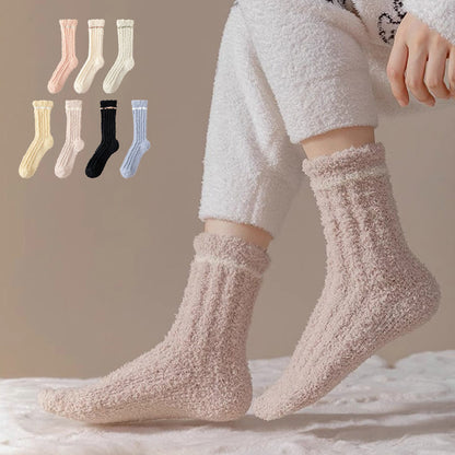 Soft Gentle Feel Sleep Socks(4 Pairs) - image 0