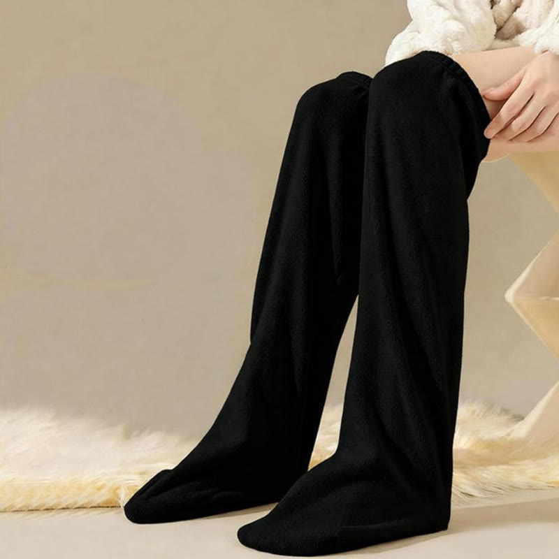 Plush Loop Knee High Sleep Socks - image 1