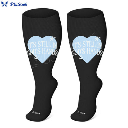 Plus Size Faith Healing Compression Socks(3 Pairs) - image 2