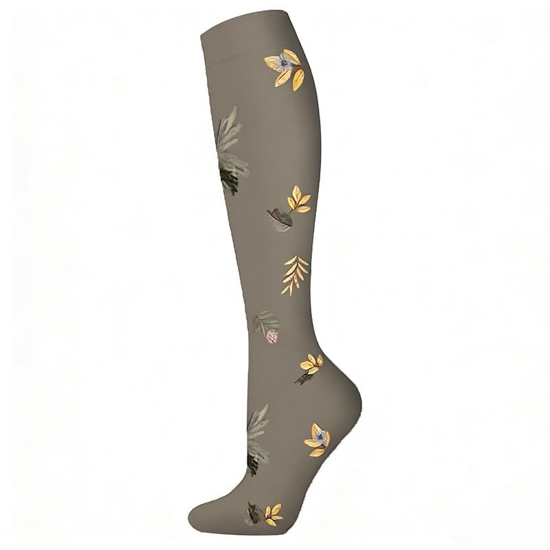 Garden Dreams Compression Socks(6 Pairs) - Dark Grey - S/M - image 5