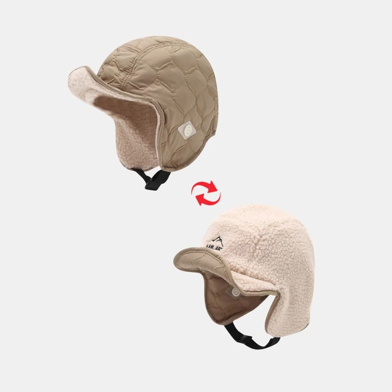Earflap Hat Reversible Design Hat - image 0