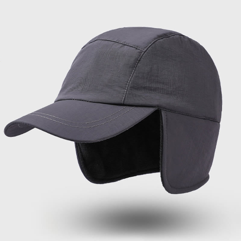 Warm Lightweight Hat - Grey - One Size - image 2