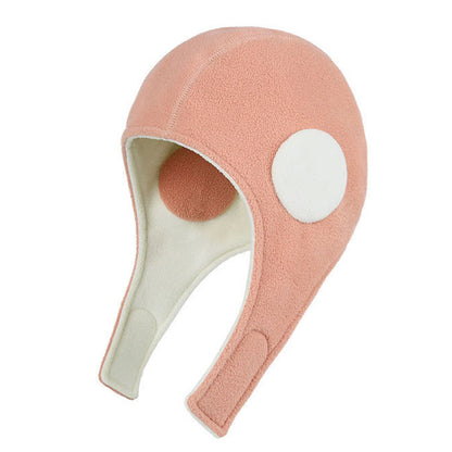 Ear Flaps Windproof Beanie - Pink - One Size - image 5