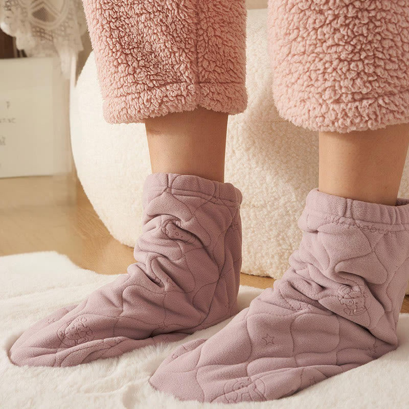 Smooth Toe Seams Sleep Socks(3 Pairs) - image 12