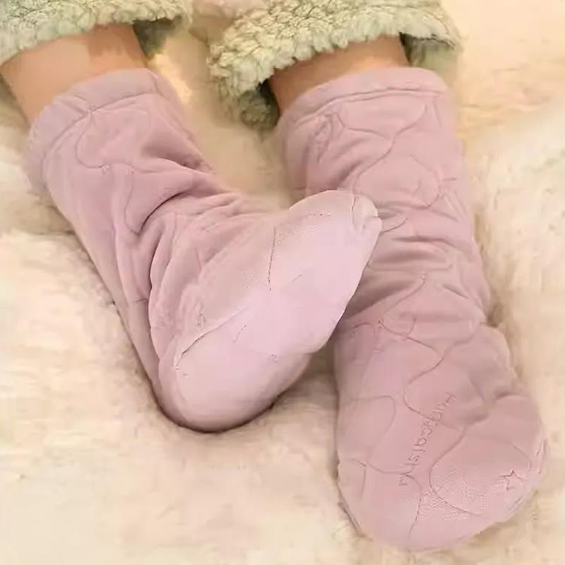 Smooth Toe Seams Sleep Socks(3 Pairs) - image 11