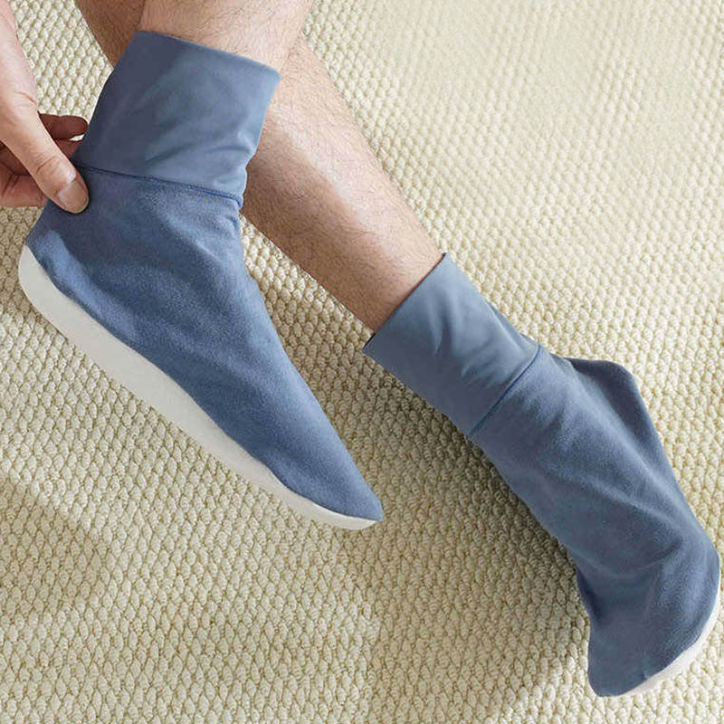 Mugwort Essence Sleep Socks(2 Pairs) - Blue - EU39-44(US6-10) - image 2