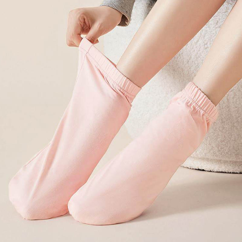 Soft Antibacterial Sleep Socks(2 Pairs) - image 1