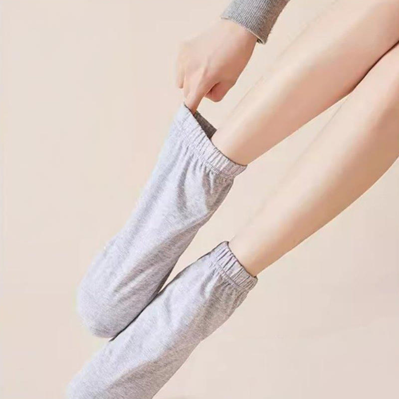 Soft Antibacterial Sleep Socks(2 Pairs) - image 5