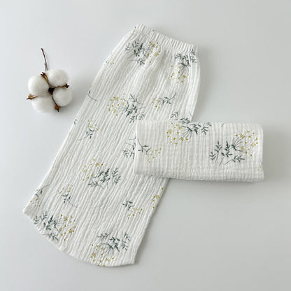 Safe Skin Friendly Cotton Sleep Socks - Flower - L - image 4