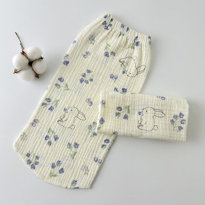 Safe Skin Friendly Cotton Sleep Socks - Beige - L - image 1