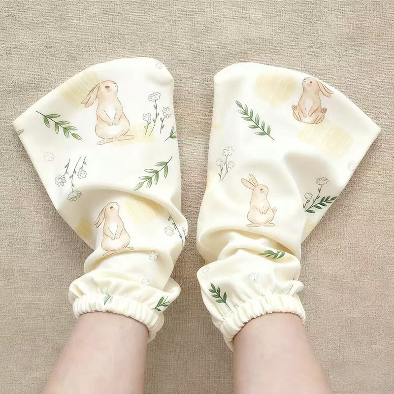 Cute Animals Cotton Sleep Socks - Rabbit - EU38-44(US5-10) - image 0