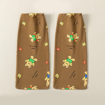 All Night Soft Cotton Sleep Socks - Brown - EU36-39(US3-6) - image 14