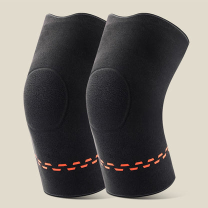 Soft Skin Friendly Knee Sleeves - Black - L - image 13