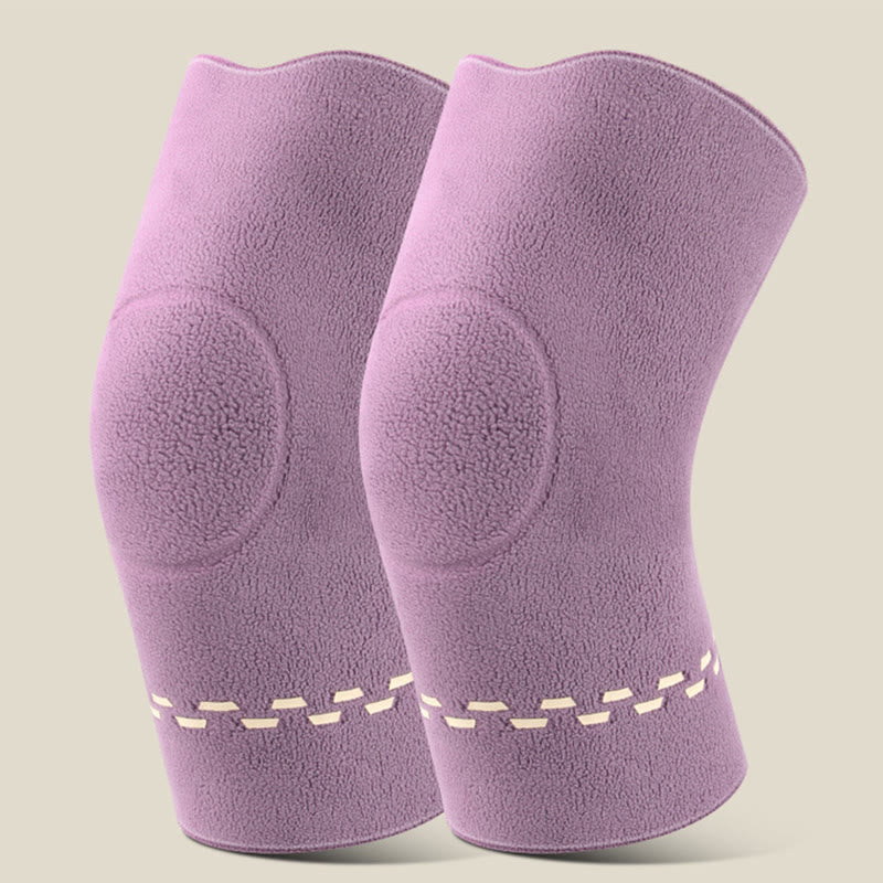 Soft Skin Friendly Knee Sleeves - Purple - L - image 15