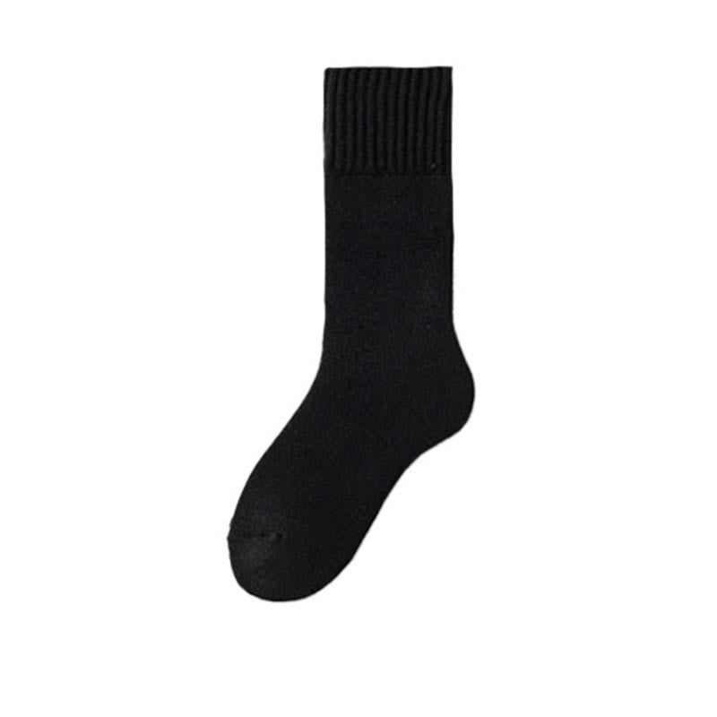 Moisture Absorption Quarter Socks(4 Pairs) - Black - EU36-40(US3-7) - image 8