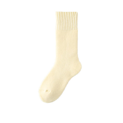 Moisture Absorption Quarter Socks(4 Pairs) - Yellow - EU36-40(US3-7) - image 11