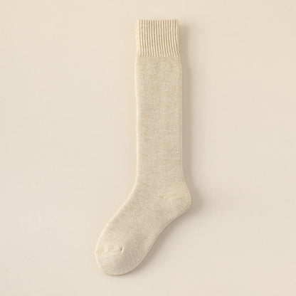 Cashmere Warm Knee High Socks - Apricot - EU39-44(US6-10) - image 16