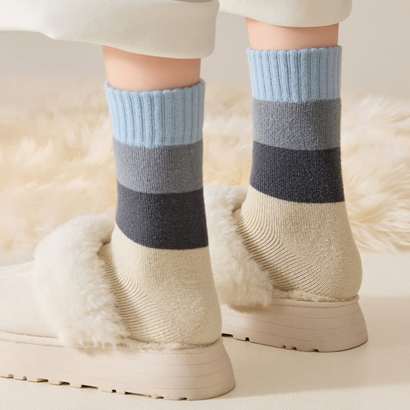 Extra Thick Cashmere Quarter Socks(4 Pairs) - image 4