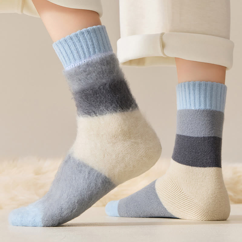 Extra Thick Cashmere Quarter Socks(4 Pairs) - image 2