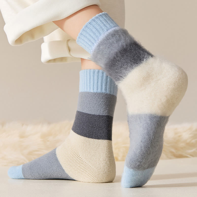 Extra Thick Cashmere Quarter Socks(4 Pairs) - image 3