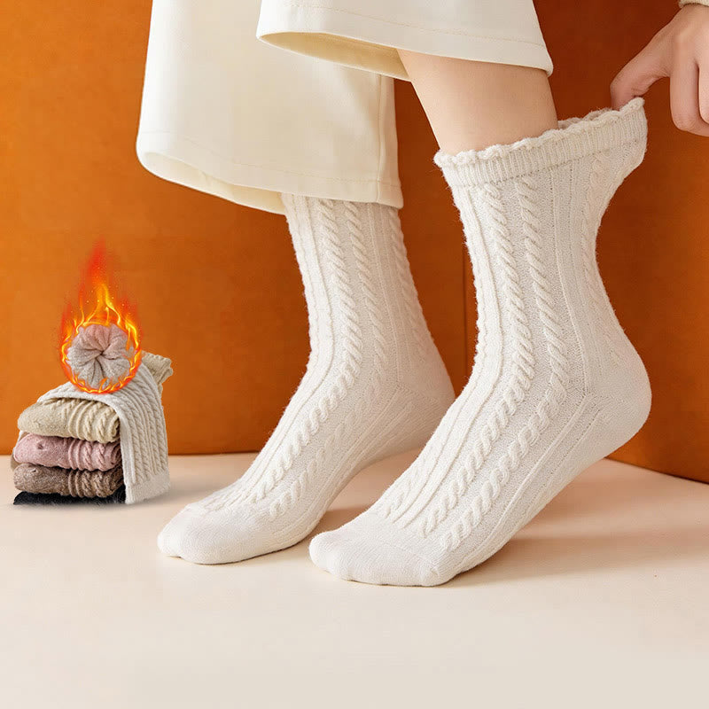 Plush Soft Quarter Socks(3 Pairs) - image 0