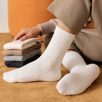 Cozy Sheep Wool Quarter Socks(3 Pairs) - image 6