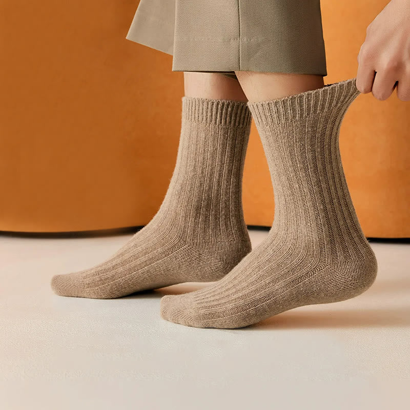 Cozy Sheep Wool Quarter Socks(3 Pairs) - image 7