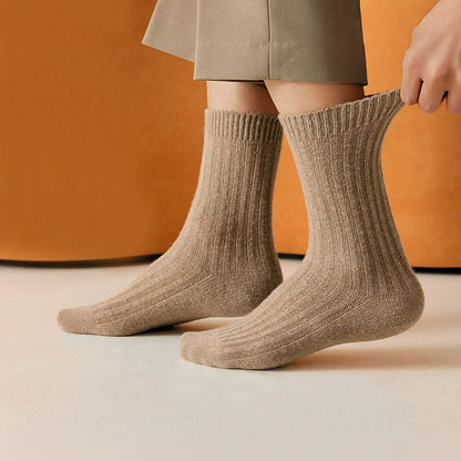 Cozy Sheep Wool Quarter Socks(3 Pairs) - image 7