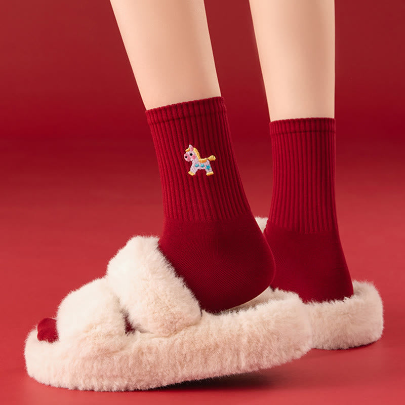 Best Wishes Quarter Socks(5 Pairs) - image 3