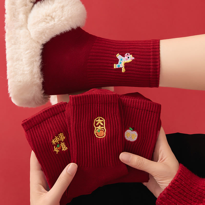 Best Wishes Quarter Socks(5 Pairs) - image 1