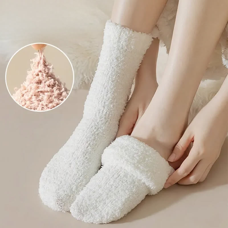 Anti Slip Sole Sleep Socks(4 Pairs) - image 5