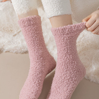 Anti Slip Sole Sleep Socks(4 Pairs) - image 6