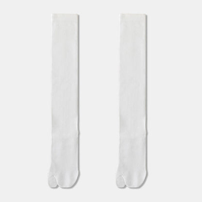 Tabi Knee High Sleep Socks(3 Pairs) - White - EU36-40(US3-7) - image 14