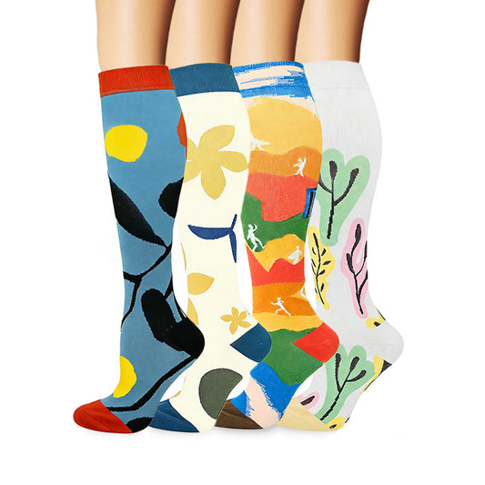 Graffiti Compression Socks(4 Pairs) - image 0