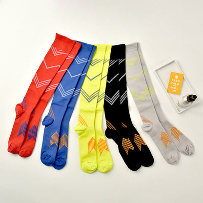 Sport Compression Socks(5 Pairs) - Multicolor - S/M - image 6