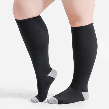 Plus Size Soft Bamboo Fiber Compression Socks - image 5